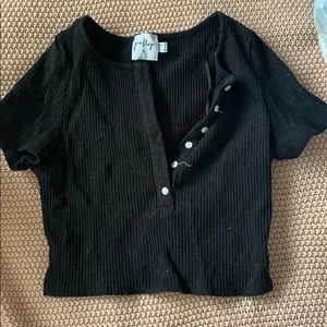 princess polly button top